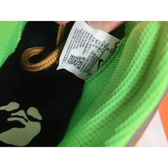 Off White x Nike Air Terra Forma wheat Black brown boot size 6 men's- New in box - Picture 7 of 9